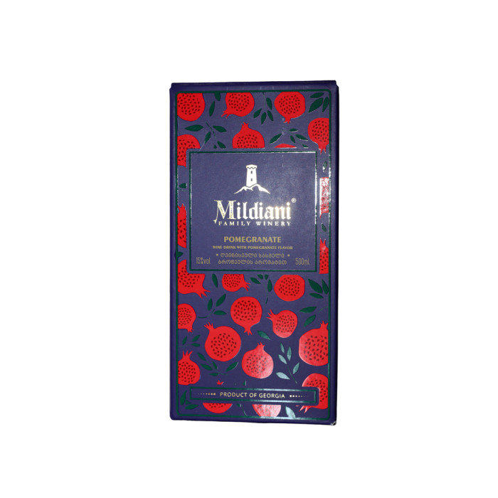 MILDIANI wine drink with pomegranate flavor 0.500